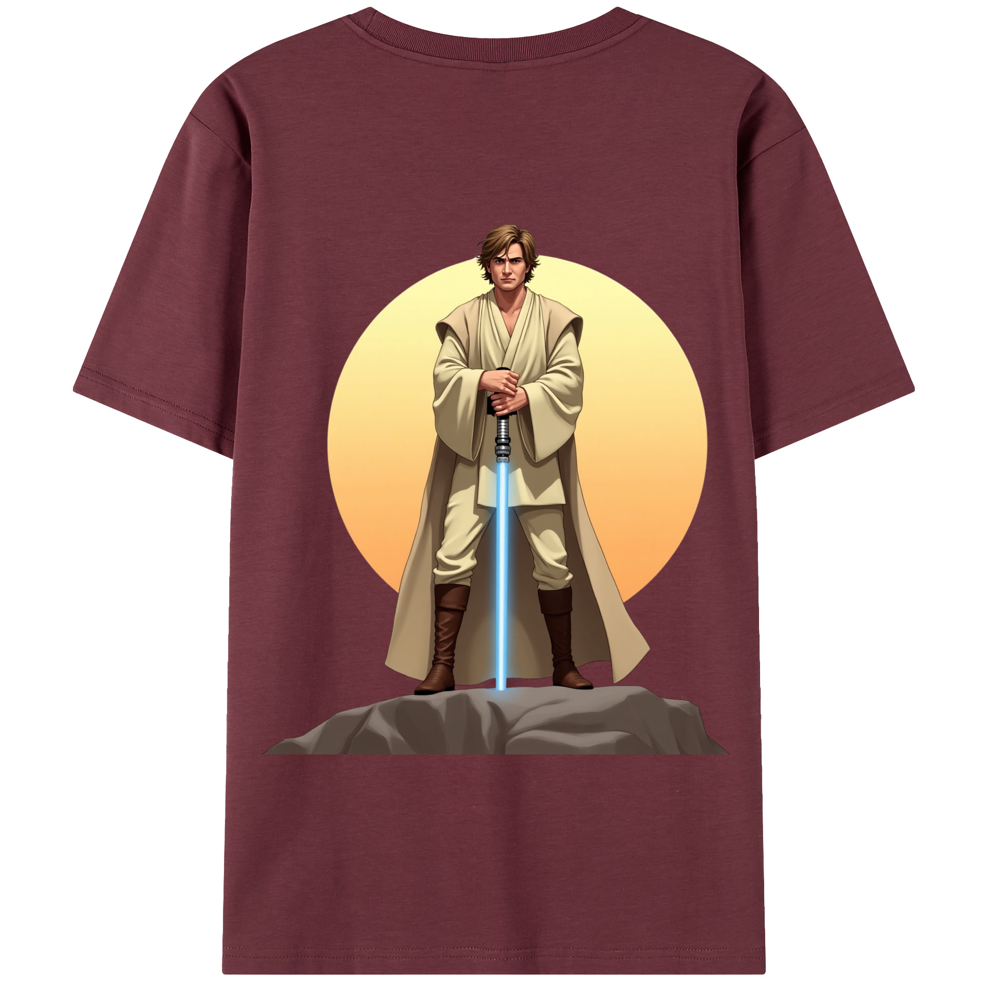 （画像用） スター・ウォーズ Star Wars 綿100％半袖Tシャツ（背面プリント）